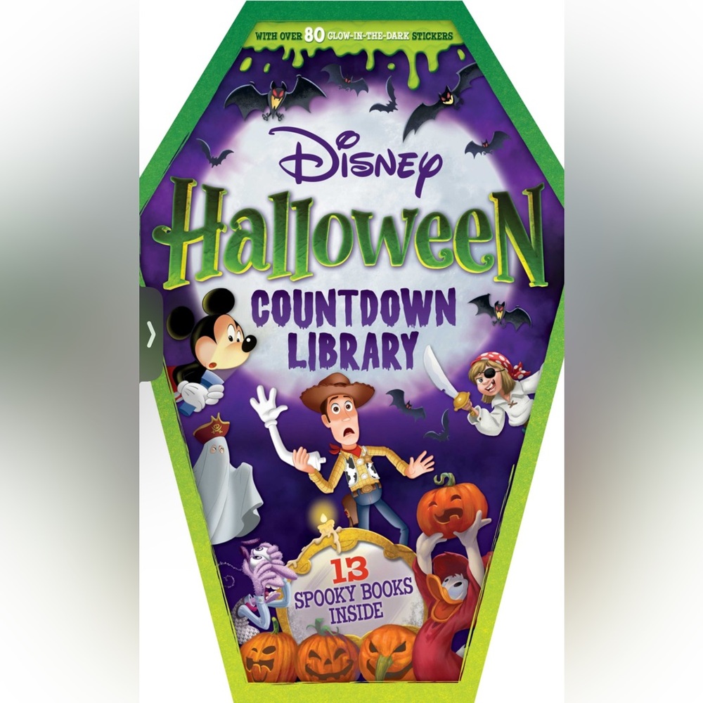 NWT Disney: Halloween Countdown Library